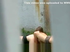 cam caught two horny lesbians having love outdoor in park