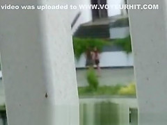 cam caught two horny lesbians having love outdoor in park