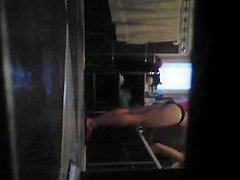girl in badroom