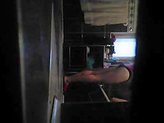 girl in badroom