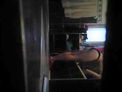 girl in badroom