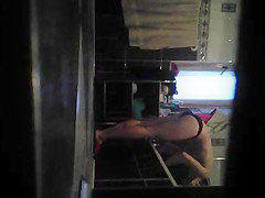 girl in badroom