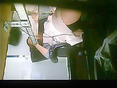 masturbating in net cafe