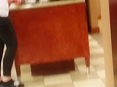 milf from elevator spandex ass 2