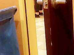 milf from elevator spandex ass 2
