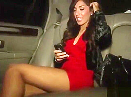 teen 18+ Step mom Farrah in car