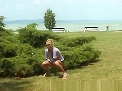 wild peeing in public