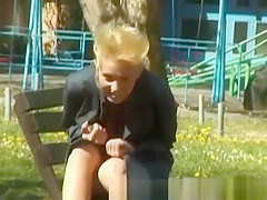wild peeing in public