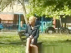 wild peeing in public